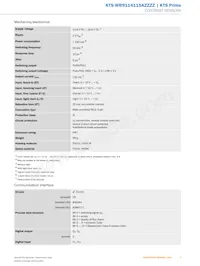 KTS-WB9114115AZZZZ Datenblatt Seite 3