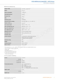 KTS-WB9414115AZZZZ Datasheet Page 3