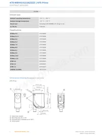 KTS-WB9414115AZZZZ Datasheet Pagina 4