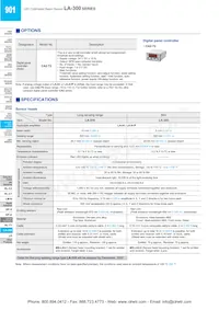 LA-300 Datasheet Page 3