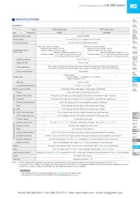 LA-300 Datasheet Pagina 4