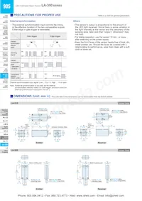 LA-300 Datasheet Pagina 7