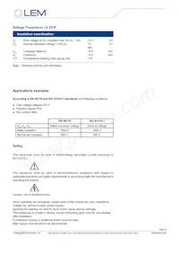 LV 25-P Datasheet Page 2