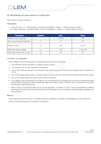 LV 25-P Datasheet Page 3