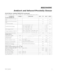 MAX44000GDT+ Datasheet Page 3