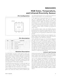 MAX44005EDT+ Datasheet Page 8