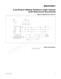 MAX44007EDT+T Datasheet Page 19