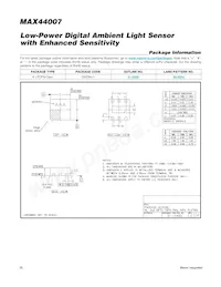 MAX44007EDT+T Datasheet Page 20