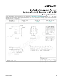 MAX44009EDT+ Datasheet Page 19