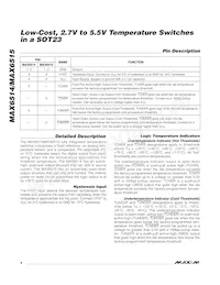 MAX6515UKP105+ Datenblatt Seite 4