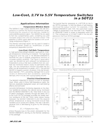 MAX6515UKP105+ Datasheet Page 5