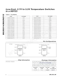 MAX6515UKP105+ Datasheet Page 6