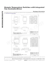 MAX6670AUB40+T Datasheet Page 8