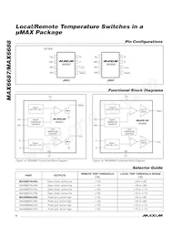 MAX6687AU75L+T Datasheet Pagina 6