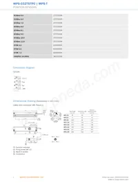 MPS-032TSTP0 Datasheet Pagina 4