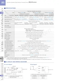 MQ-W70A-DC12-24VEM Datasheet Pagina 3