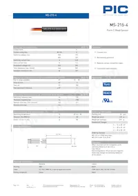 MS-215-4-4-0500 Datasheet Cover
