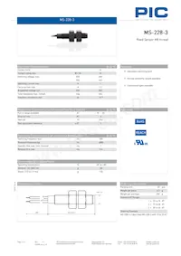 MS-228-3-1-0500 Datasheet Copertura