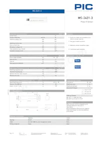 MS-2431-3-3-0300 데이터 시트 표지