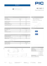 MS-2431-7-4-0300 Datasheet Cover