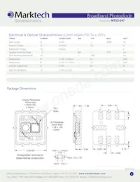 MT03-047 Datasheet Pagina 2