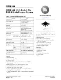 MT9P401D00C18B-N3001-200 데이터 시트 표지