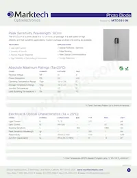 MTD3910N Datasheet Cover