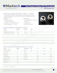 MTPD1346D-300 Datasheet Cover