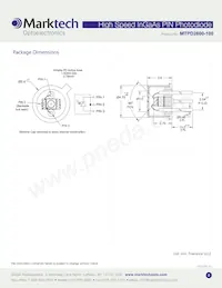 MTPD2600-100 데이터 시트 페이지 2