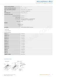 MZC1-2V2PS-KU0 Datasheet Pagina 3