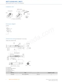 MZT7-03VNO-KP0 Datasheet Page 4