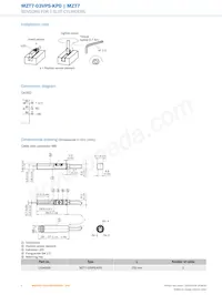 MZT7-03VPS-KP0 Datasheet Page 4