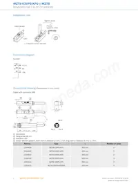 MZT8-03VPS-KP0 Datasheet Pagina 4