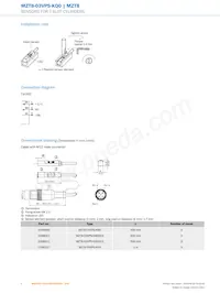 MZT8-03VPS-KQ0 Datasheet Page 4