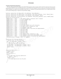 NOA3302CUTAG Datasheet Page 21