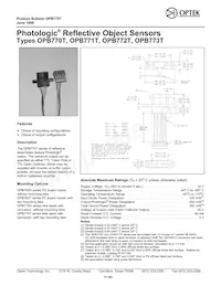 OPB773T Datenblatt Cover