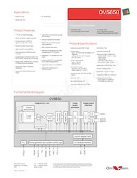 OV05650-A66A-PD Datasheet Pagina 2