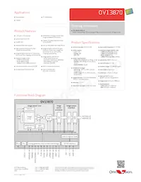 OV13870-GA5A Datasheet Pagina 2