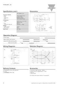 PA18ALD04TOSA Datasheet Page 2