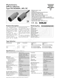 PA18CAD04PAWS Datasheet Copertura