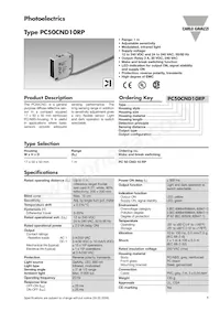 PC50CND10RP Datenblatt Cover