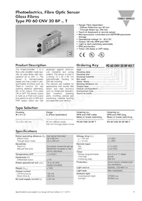 PD60CNV20BPT 데이터 시트 표지