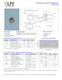 PDU-V114 Datasheet Cover