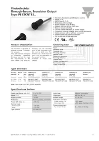 PE12CNT15PO Datasheet Copertura