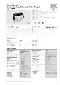 PMP6RG 데이터 시트 표지