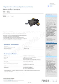 PST360-1S-C0000-ERA360-05K Datasheet Cover