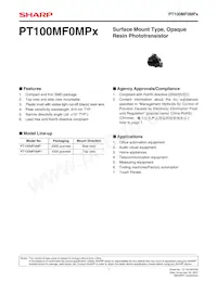 PT100MF0MP1 Datasheet Cover