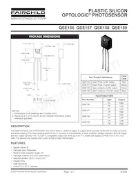 QSE158C Datasheet Cover