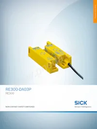 RE300-DA03P Datasheet Cover