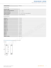 RE300-DA03P Datasheet Page 3